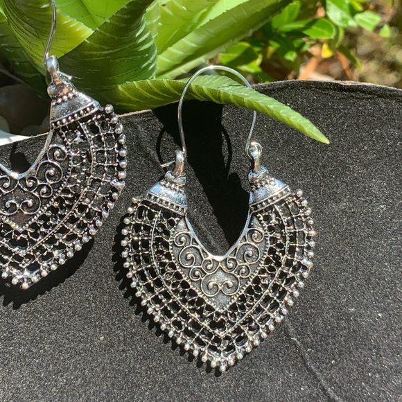 🌴Boho vintage earrings - Picture 3 of 8